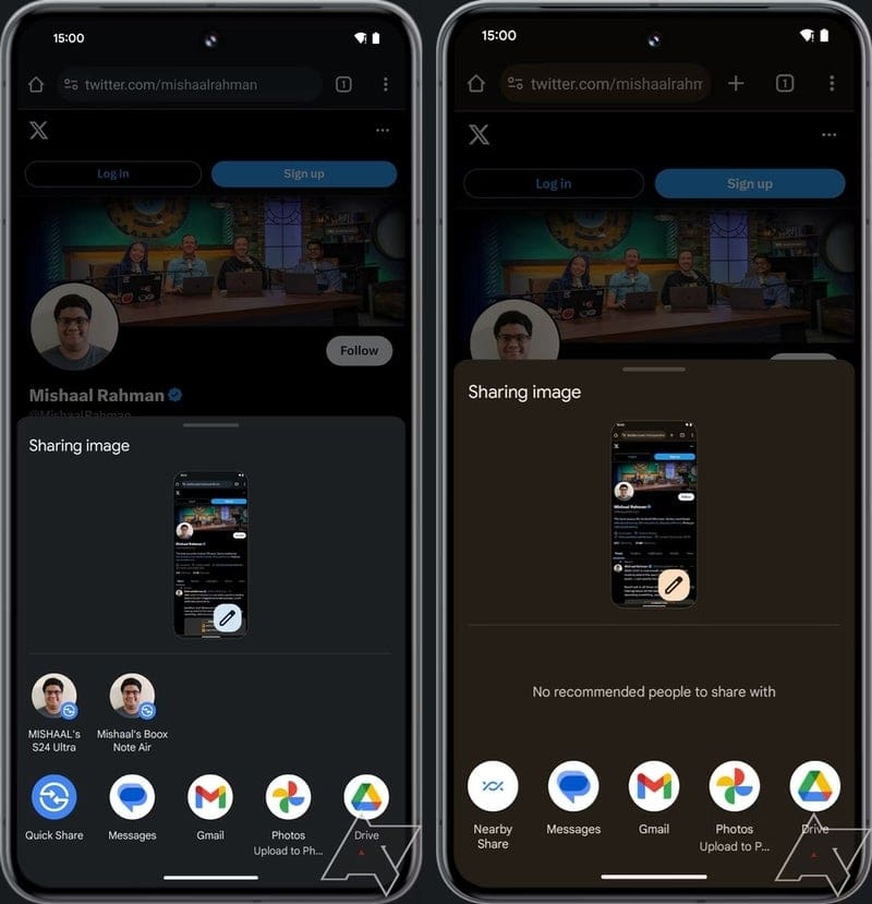 Rebranded Quick Share is finally rolling out to Pixels and it's not an exact copy of Samsung's