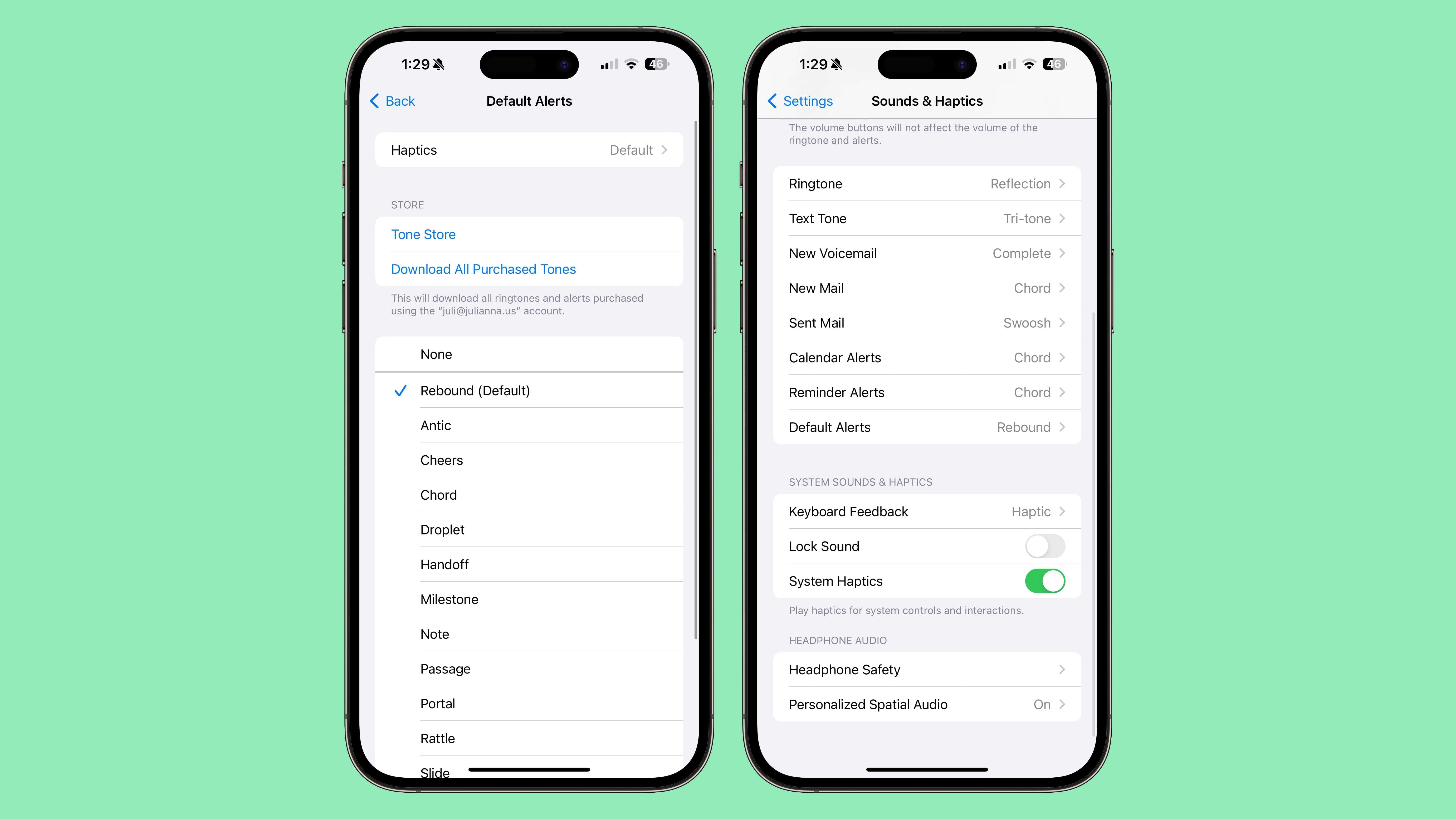 Image Credit–MacRumors - Apple finally adds customizable Default Alerts sounds with iOS 17.2